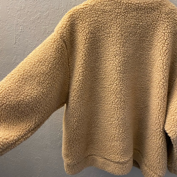 Sherpa Teddy Jacket, oversized,lined - Picture 3 of 8